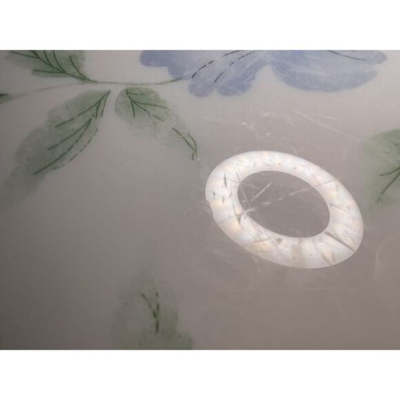 3 Vintage ArCopal France Chloe Dinner Plates Pastel Floral Flowers Blue Pink. - Picture 8 of 11